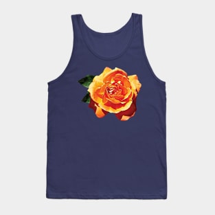 Orange Rose Tank Top